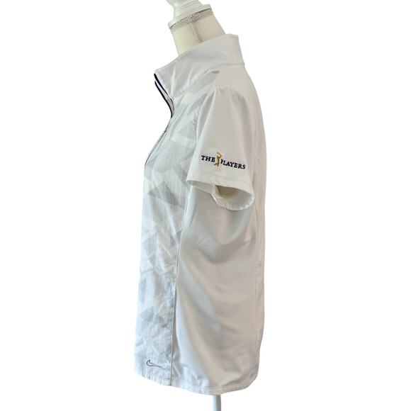 NIKE Golf Tour Performance Dri-Fit Golf Top Size L TPC The Players 1/4 Zip - Picture 4 of 10
